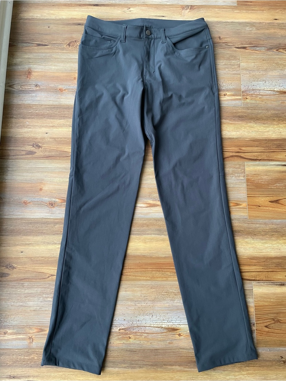 lululemon athletica Men's ABC Five Pocket Performance Pants - Charcoal Grey